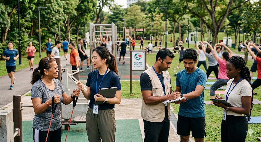 Global Health Research on Fitness Trends and Public Wellness