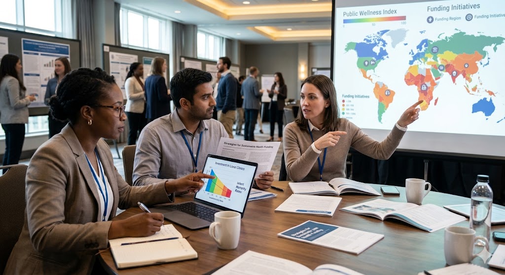 Global Health Research on Investment Strategies and Public Wellness