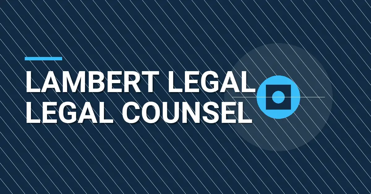Lambert Legal - Legal Counsel