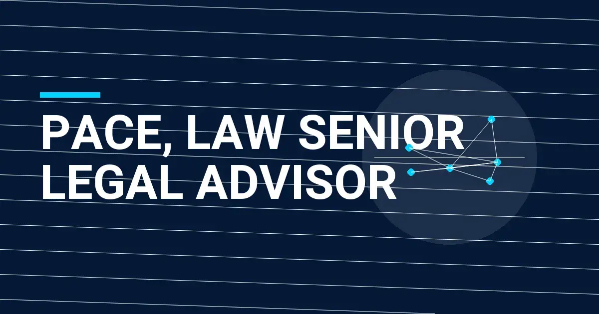 Pace, Law Senior Legal Advisor