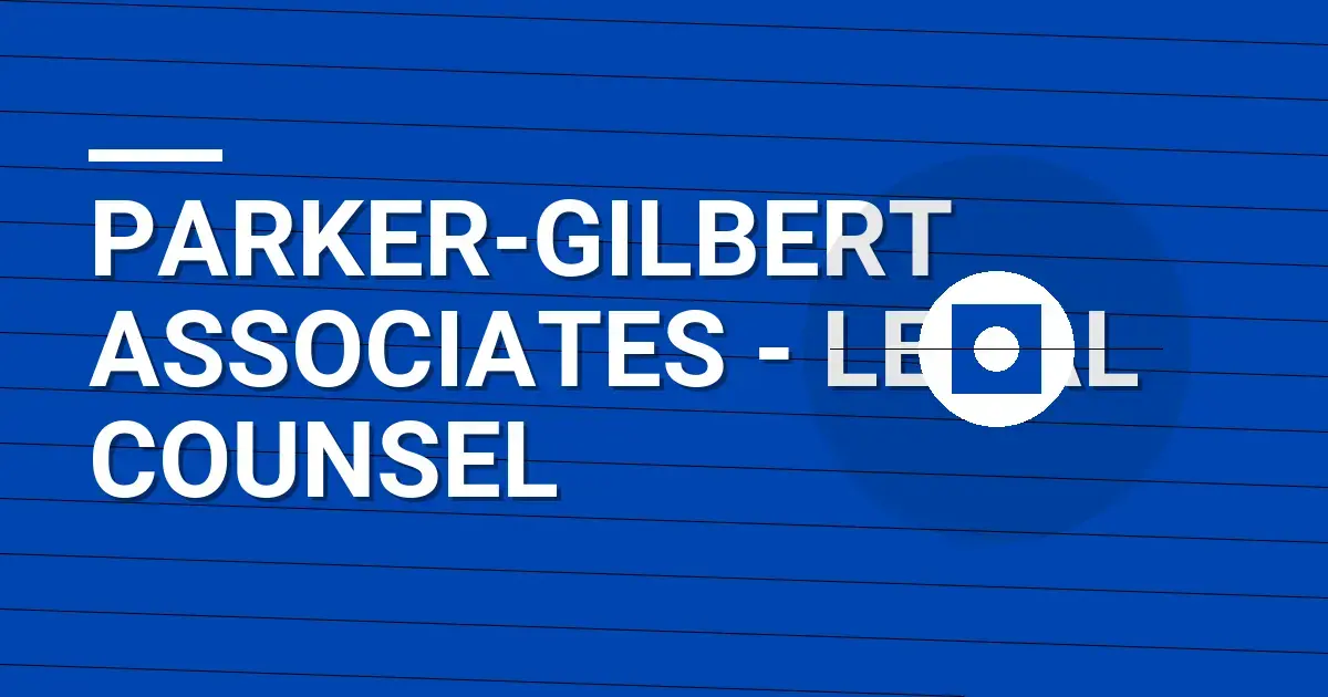 Parker-Gilbert Associates - Legal Counsel