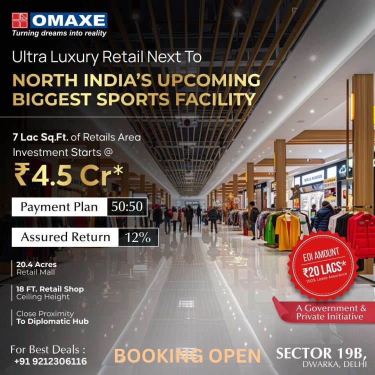 Top Reasons to Invest in the Omaxe State Dwarka Project